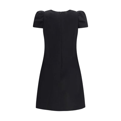 Alexander McQueen Schwarzes Woll-Freizeitkleid