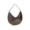 Jacquemus Brown Calf Leather Bos Taurus Shoulder Bag