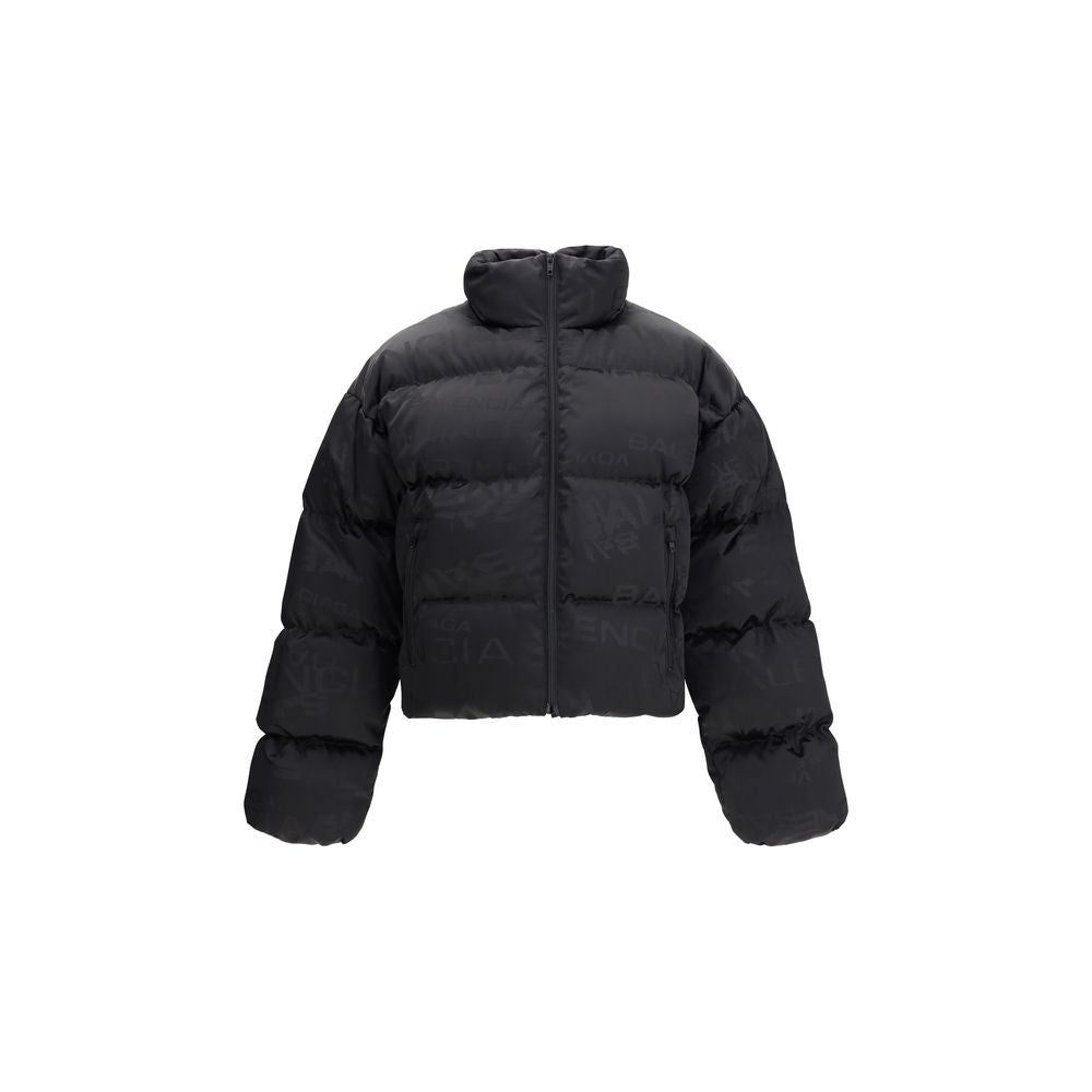 Balenciaga Schwarze Polyamid-Shelljacke