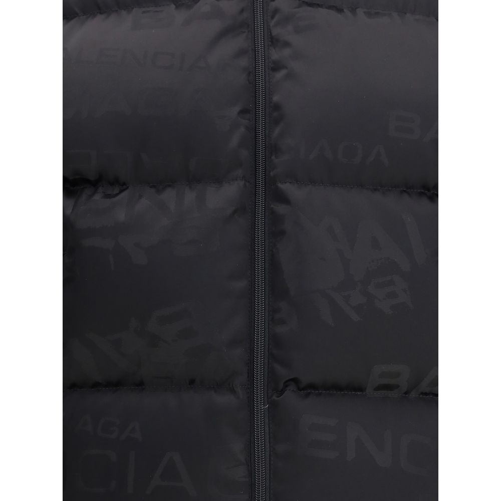 Balenciaga Schwarze Polyamid-Shelljacke