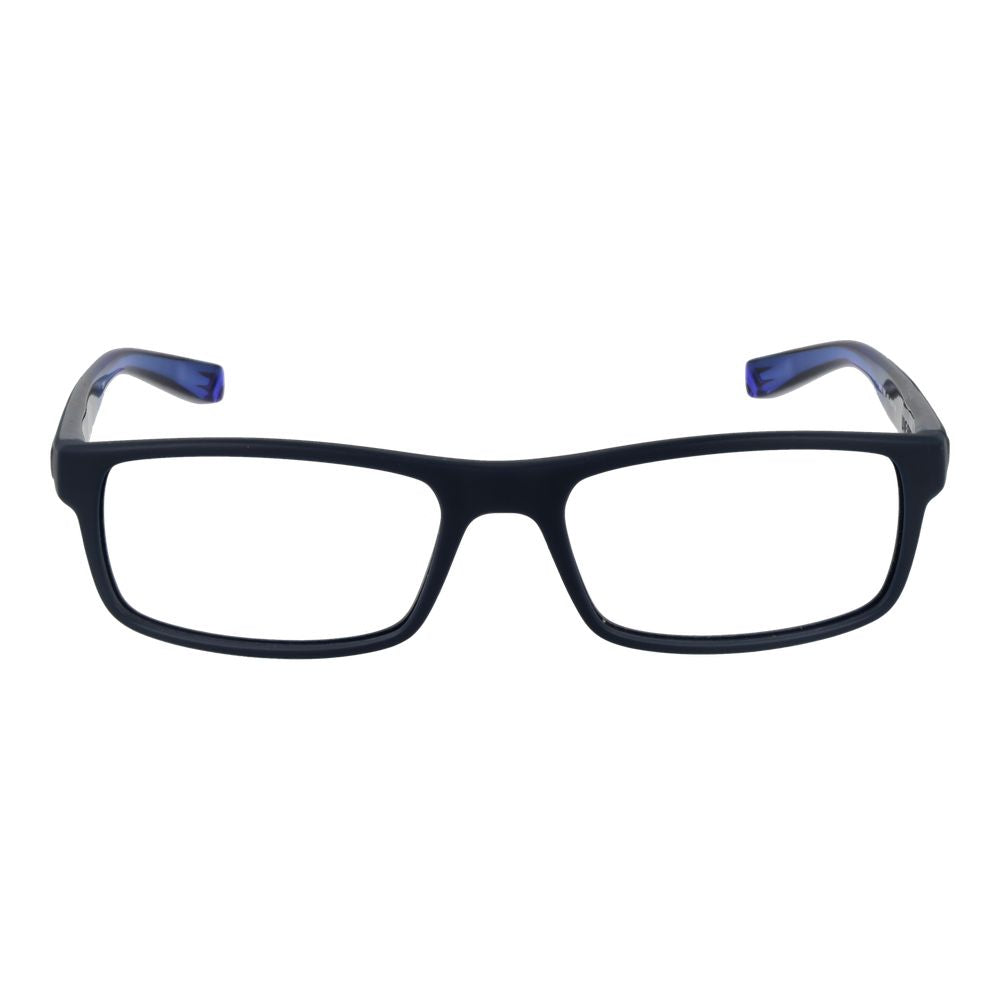 Nike-Brille aus blauem Kunststoff (Gestell)