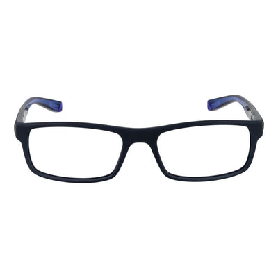 Nike-Brille aus blauem Kunststoff (Gestell)