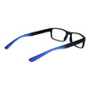 Nike-Brille aus blauem Kunststoff (Gestell)