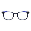 Nike Blaue Titanbrille (Gestell)
