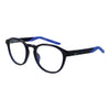 Nike Brille aus blauem Edelstahl (Gestell)