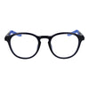 Nike Brille aus blauem Edelstahl (Gestell)