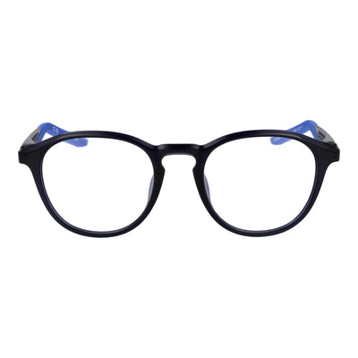 Nike Brille aus blauem Edelstahl (Gestell)