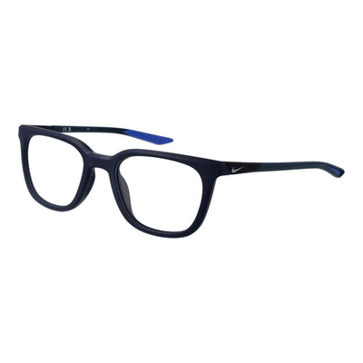 Nike-Brille aus blauem Metall (Gestell)