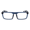 Nike Brille aus blauem Edelstahl (Gestell)