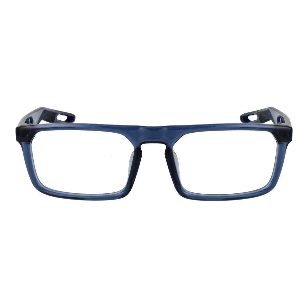 Nike Brille aus blauem Edelstahl (Gestell)