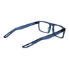 Nike Brille aus blauem Edelstahl (Gestell)