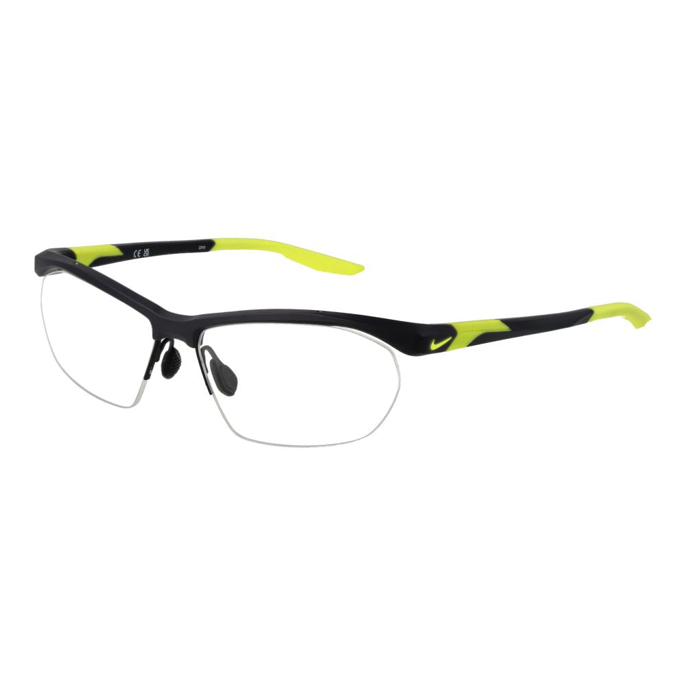 Nike Brille aus grauem Edelstahl (Gestell)