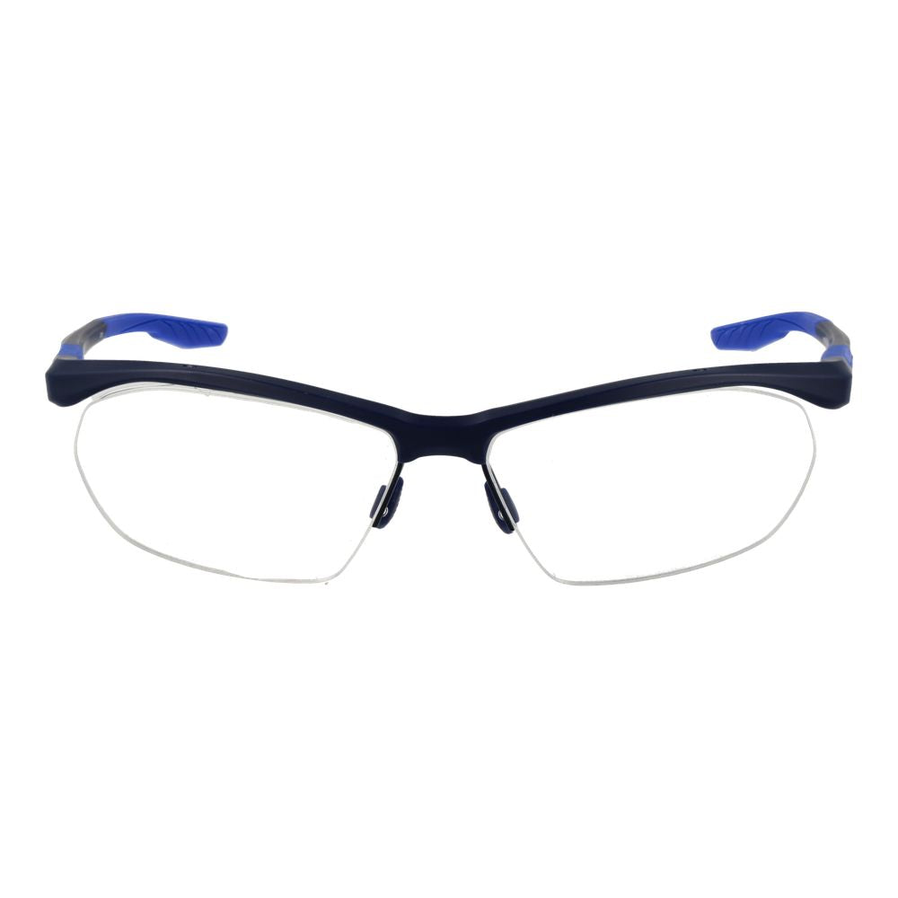 Nike Brille aus blauem Edelstahl (Gestell)