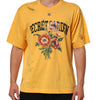Dolce & Gabbana Yellow Secret Graden Floral Cotton CrewNeck T-shirt