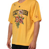 Dolce & Gabbana Yellow Secret Graden Floral Cotton CrewNeck T-shirt