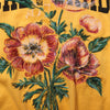 Dolce & Gabbana Yellow Secret Graden Floral Cotton CrewNeck T-shirt