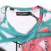 Dolce & Gabbana White Graffiti Crew Neck Short Sleeves T-shirt