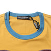 Dolce & Gabbana Yellow Logo Crew Neck Short Sleeves T-shirt