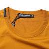 Dolce & Gabbana Golden Brown Crew Neck Short Sleeve T-shirt