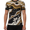 Dolce & Gabbana Multicolor Millennials Star CrewNeck T-shirt