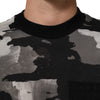 Dolce & Gabbana Multicolor Camouflage Men Short Sleeves T-shirt