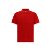 Rotes Baumwoll-Polohemd von Alexander McQueen