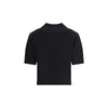 Givenchy Black Wool Polo Shirt