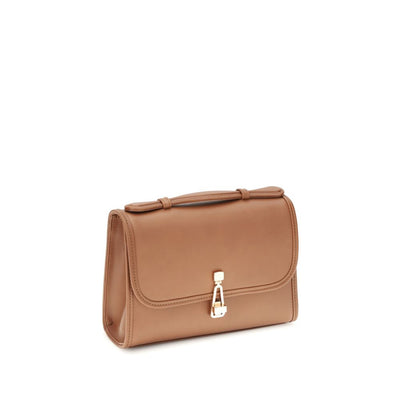 Gabriela Hearst Brown Leather Shoulder Bag