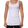 Dolce & Gabbana White Sleeveless Round Neck Tank Top T-shirt