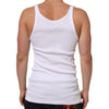 Dolce & Gabbana White Sleeveless Round Neck Tank Top T-shirt