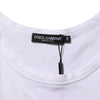 Dolce & Gabbana White Sleeveless Round Neck Tank Top T-shirt