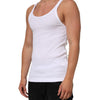 Dolce & Gabbana White Sleeveless Round Neck Tank Top T-shirt