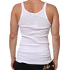 Dolce & Gabbana White Sleeveless Round Neck Tank Top T-shirt