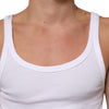 Dolce & Gabbana White Sleeveless Round Neck Tank Top T-shirt
