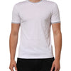 Dolce & Gabbana White Short Sleeves Round Neck Men Underwear T-shirt