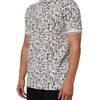 Dolce & Gabbana White Musical Print Collared Polo T-shirt