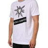 Dolce & Gabbana White Sacred Heart Short Sleeve Men T-shirt