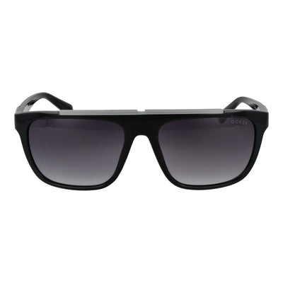 Guess Black Stainless Steel Sunglasses