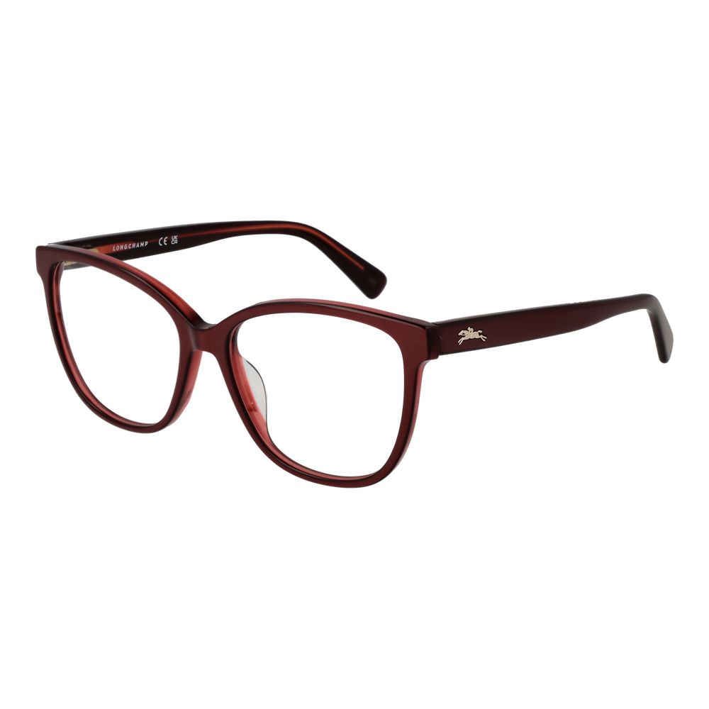Longchamp Brille aus rotem Acetat (Gestell)