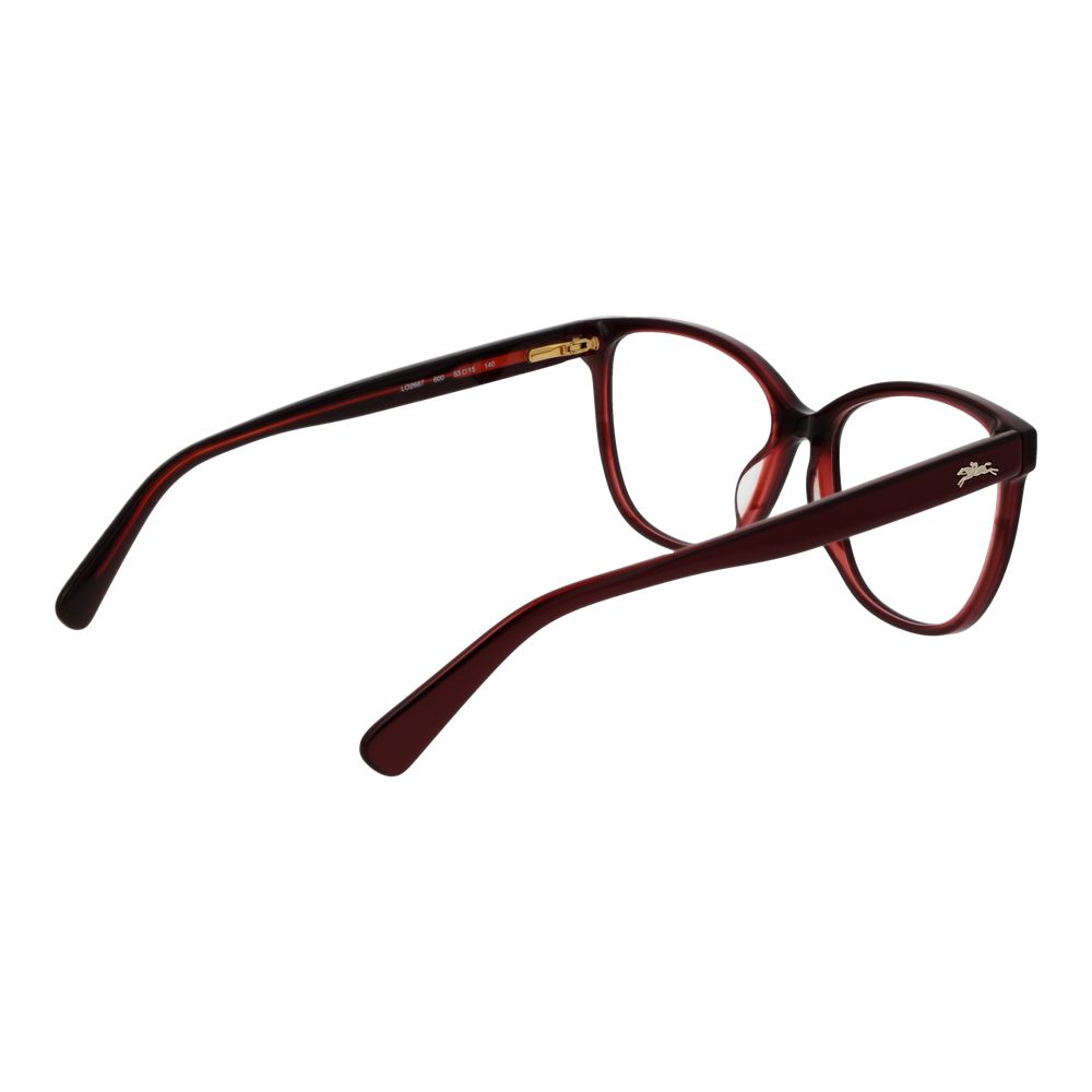 Longchamp Brille aus rotem Acetat (Gestell)