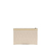 Fendi Cream Cotton Clutch Bag