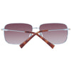 Timberland Gray Metal Sunglasses