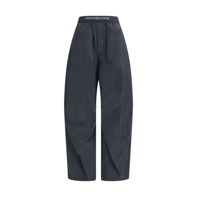Alexander Wang Black Cotton Casual Pants