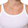 Dolce & Gabbana White Sleeveless Round Neck Tank Top T-shirt