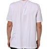 Dolce & Gabbana White Cotton V-Neck Short Sleeves T-shirt