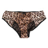 Dolce & Gabbana Multicolor Leopard Print Girdle Panty Underwear