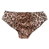Dolce & Gabbana Multicolor Leopard Print Girdle Panty Underwear