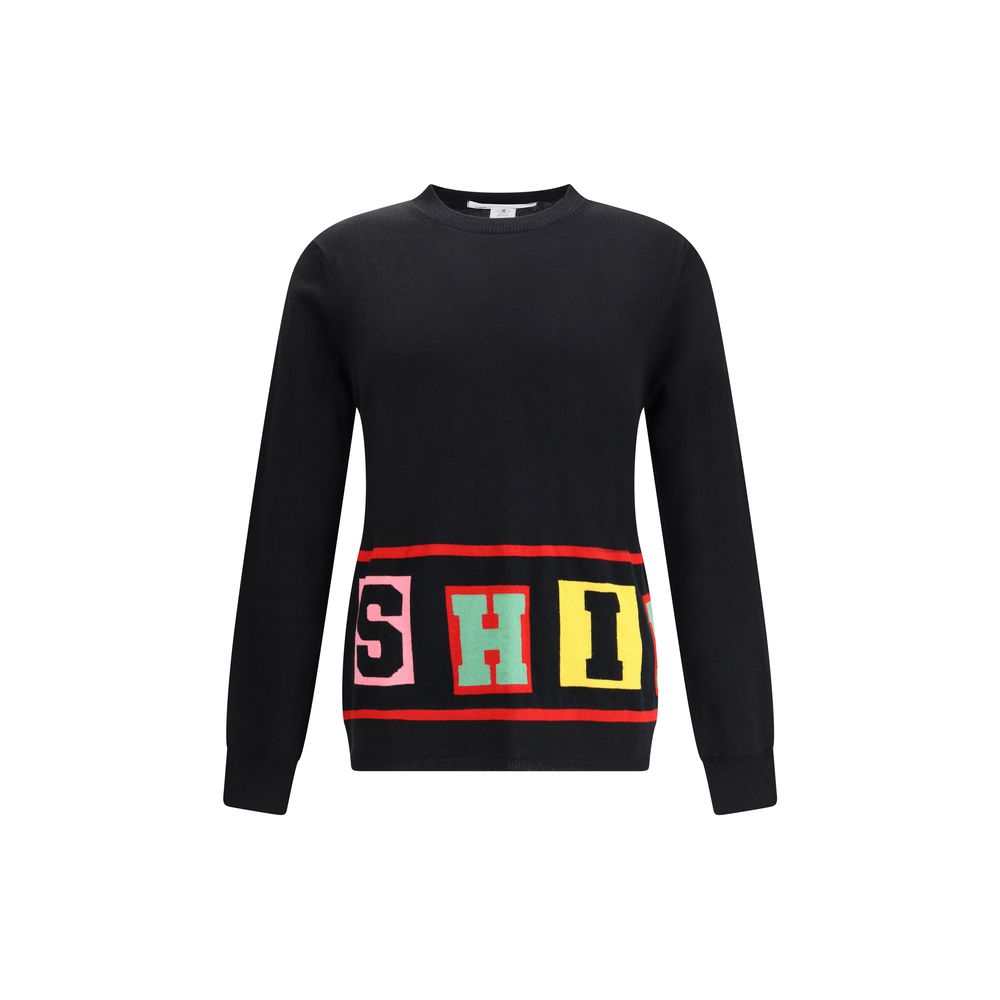 Schwarzes Marabou-Sweatshirt von Comme Des Garçons