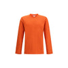 Comme Des Garçons Orange Wool Sweatshirt