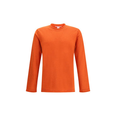 Comme Des Garçons Orangefarbenes Woll-Sweatshirt